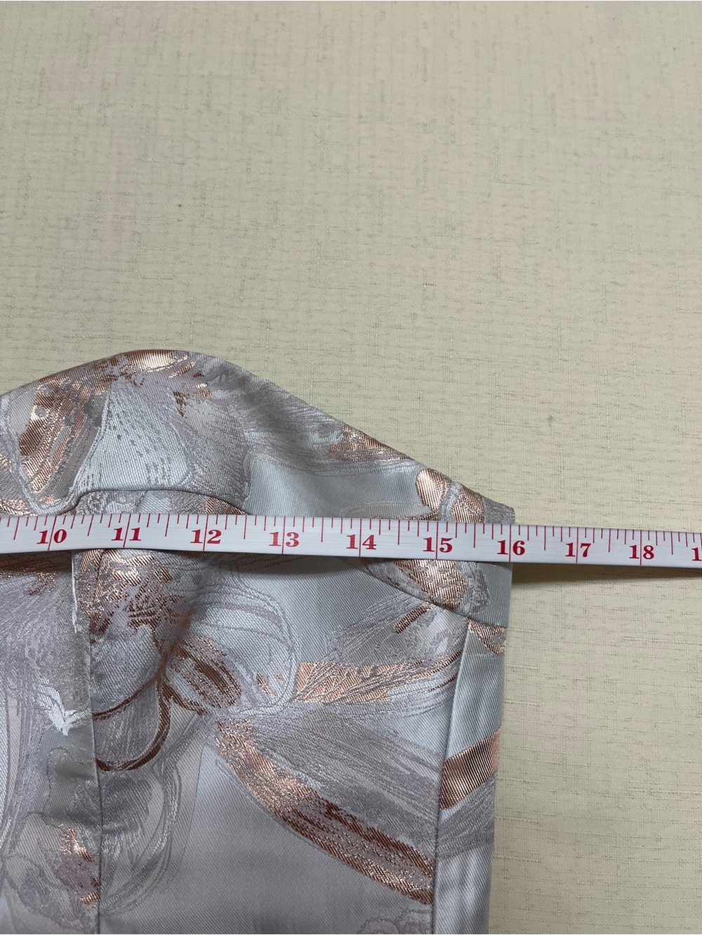 Coast size 8 floral corset Jacquard Bodice crop top - Picture 4 of 13